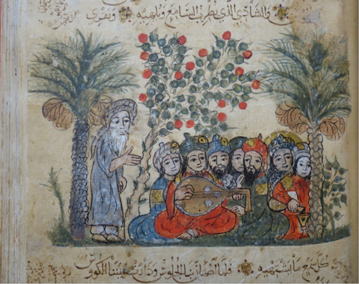 illustration from a 13th century manuscript
