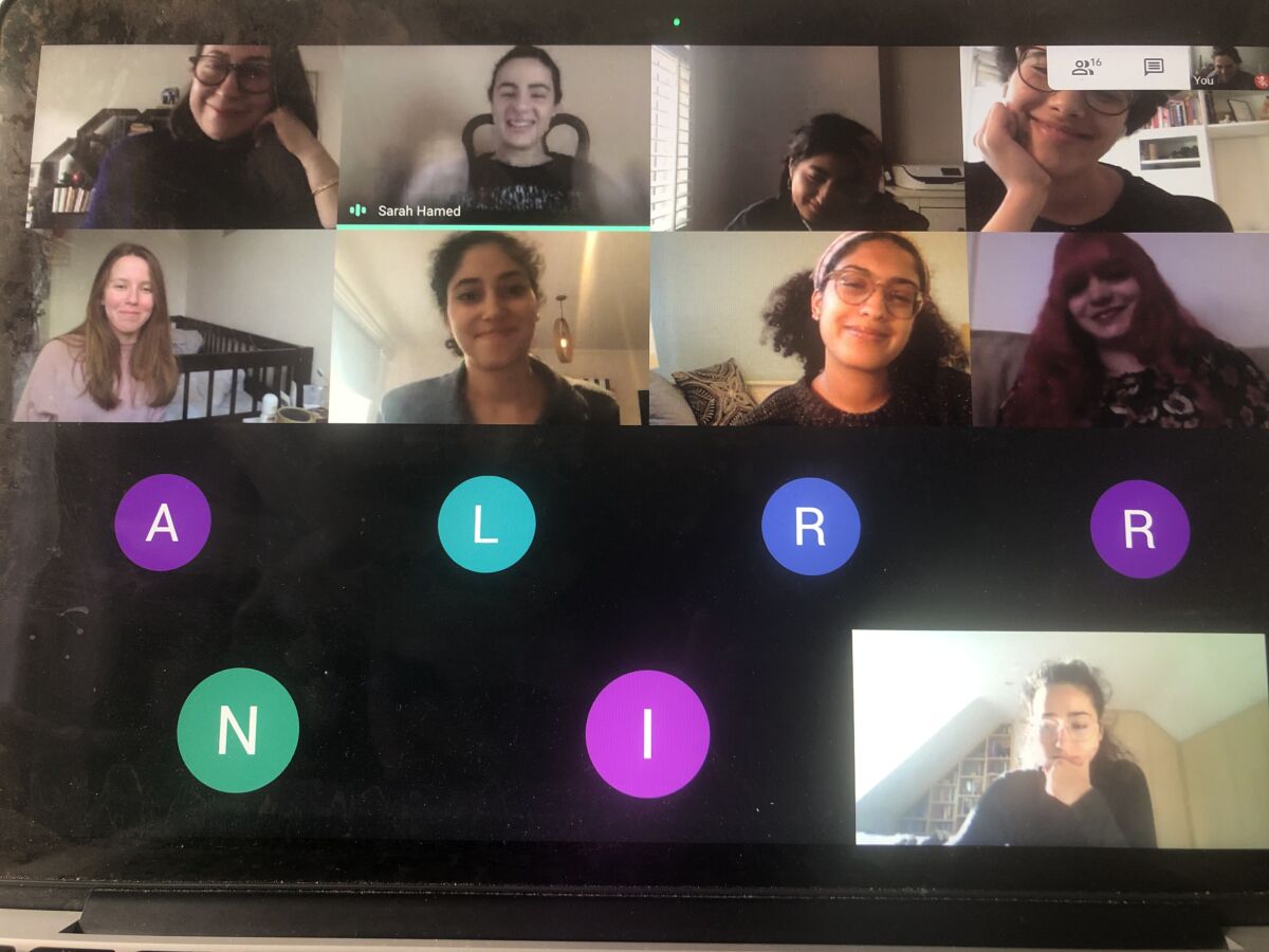 A screenshot of a Zoom meeting in progress